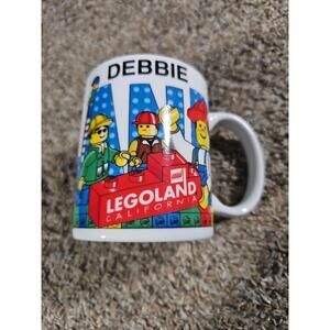 Legoland California "Debbie" Mug Coffee Cup Collectible Souvenir